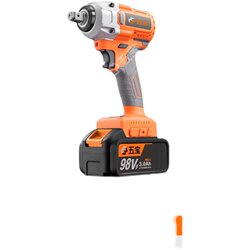 Wubao Brushless Electric Wrench with High Torque, Reversible Lithium Battery Impact Wrench, Powerful Auto Repair Socket Wrench Vf