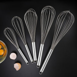 Stainless steel hand mixer egg beater