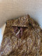 Retro atmosphere full! Brown Paisley skirt for women A-line mid-length umbrella skirt niche printed skirt
