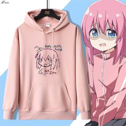 Goto Ichiri Pochi-Chan Sweatshirt Hoodie Band Anime Two-Dimensional Merchandise Unisex Loose Student Uniform