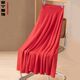 2025 summer new chiffon skirt high waist large size a-line gauze skirt retro texture drape dancing long skirt
