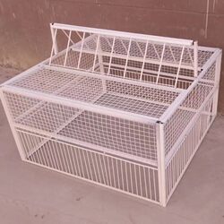 Encrypted Bird Cages, Chicken Cages, Rabbit Cages, Cat Cages, Small Animal Self-Locking Cages with No Way in or Out 【Self-Produced and Self-Sold】