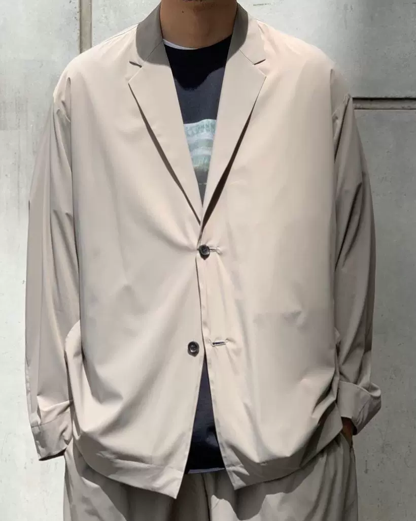 N.HOOLYWOOD TAILORED JACKET 日系超薄机能男女休闲西装夹克外套-Taobao