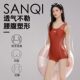 Sanqi swimsuit women's 2025 new large-size one-piece professional conservative swimming pool special flat-angle racing swimsuit
