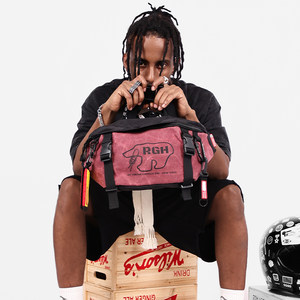 Rough Enough American Trendy Cross Body Bag Chest Bag for Boys Outdoor Sports Waterproof Motorcycle Riding Bag Waist Bag