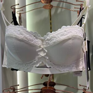 
Fengdu 8210 Satin Small Fresh New Style Small Breasts Thick Gathering Shows Half Cup Sexy Tube Top Underwear Girl AB Cup