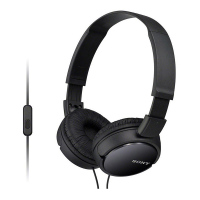 Sony/索尼 MDR-ZX110AP 头戴式耳机有线带麦克电脑上网课舒适佩戴