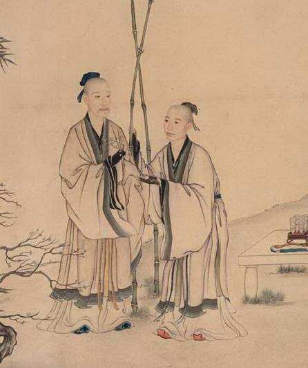 四爷雍正和乾隆汉服照合影