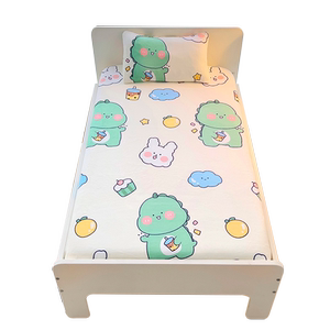 
Class A winter children's milk velvet bed sheet single piece bed cover crib thickened sheets custom winter plus velvet