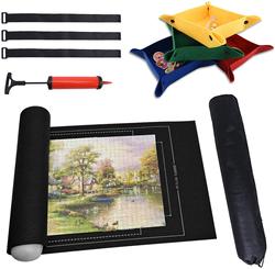Wind Poetry Puzzle Mat Professional Auxiliary Tool Storage Tool Non-Slip Felt Mat 1000 2000 3000 Pieces