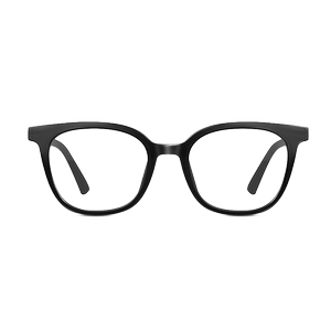 Square black -frame glasses Suyan artifact face face, small anti -radiation anti -radiation eye frame frame female close vision, there is a degree
