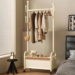 Clothes Rack for Bedroom, Indoor Balcony, Home Use, Room Clothes Hanger, Thickened Clothes Rack, Simple Coat Rack
