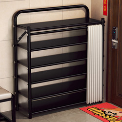 Multi-Layer Shoe Rack for Home Use at the Entrance, Dust-Proof Storage Rack, No Installation Required, Foldable and Durable Shoe Cabinet, Shoe Storage Rack for Outside the Door