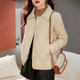 Women's Korean style middle-aged short winter jacket slim slim cotton jacket fashionable and fashionable collar
