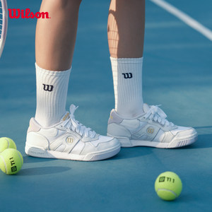Wilson Wilson official classic PRO STAFF 87 women's tennis sports white shoes casual shoes