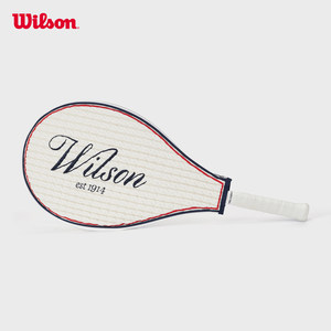 
Wilson official knitting craft sports shoulder bag embroidered satchel professional single tennis racket cover