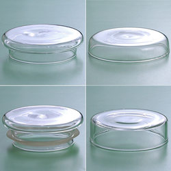 Flat Lid for Cold Water Pitcher, High Borosilicate Heat-Resistant Glass Lid, Tea Cup Accessory, Pot Lid, Tea Ceremony Spare Part, Flat Lid