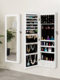 Dress mirror, makeup mirror storage cabinet full -body mirror dressing table entry home storage cabinet
