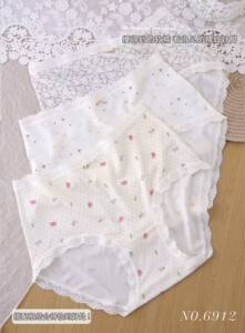 
Hui Color Summer Lazy and Elegant Style Skin Friendly and Breathable Modal Lace Women's Underwear 6 Pack Gift Box