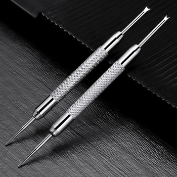 Watch repair tool double-headed watch strap removal and adjustment