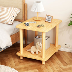 Bedside Table Modern Minimalist Small Bedside Table Simple Solid Wood Bedside Small Table Creative Mini Bedroom Bedside Cabinet