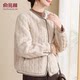 Yu Zhaolin Fashion Women's 2025 New Thickened and Velvet Imitation Mink Jacket