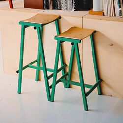 Bar Stool High Stool Simple Bar Chair Bar Counter Chair Modern Stylish Trendy Retro Front Desk Home Use