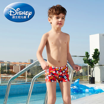 Disney/Disney children's swimming trunks fast dry printing
