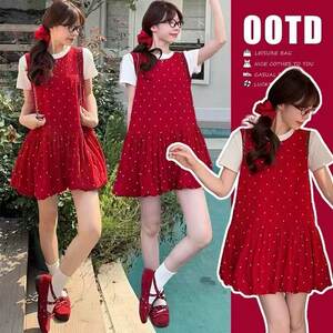 
Maternity summer dress 2026 new fashion little person suspender skirt summer fashionable suit