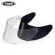 Mustang helmet 830/832/829/833/831/838 original equipment for purchase transparent brown anti-fog lens