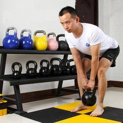 Women's Butt-Lifting Fitness Equipment, Men's Electroplated Hard Kettlebell, Physical Training Equipment, Strength Training, Fat Reduction and Body Shaping Tool