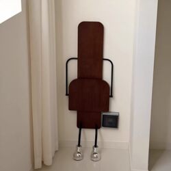 Medieval-Style Cute Waiter Storage Rack, Retro Creative Solid Wood Bedroom Bedside Table, Foldable Storage Rack