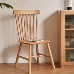 Nordic solid wood dining chair home back chair Windsor chair princess chair modern minimalist hotel cafe restaurant chair