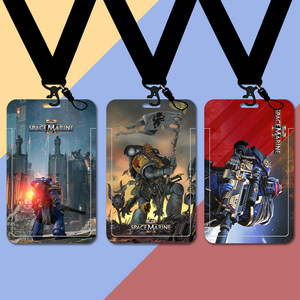 
Warhammer Series 4K Space Marine 2 Game Customized Peripheral Card Set Student Card Working Card Campus Meal Card Spot