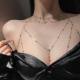 Pure breast chain body chain clavicle chain sexy hanging chain decorative necklace female accessories big breast