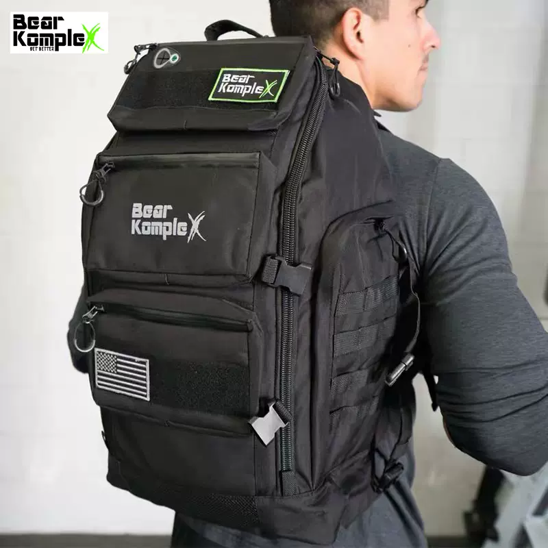 Bear Komplex大容量戶外健身雙肩包CrossFit幹濕分離男女通用
