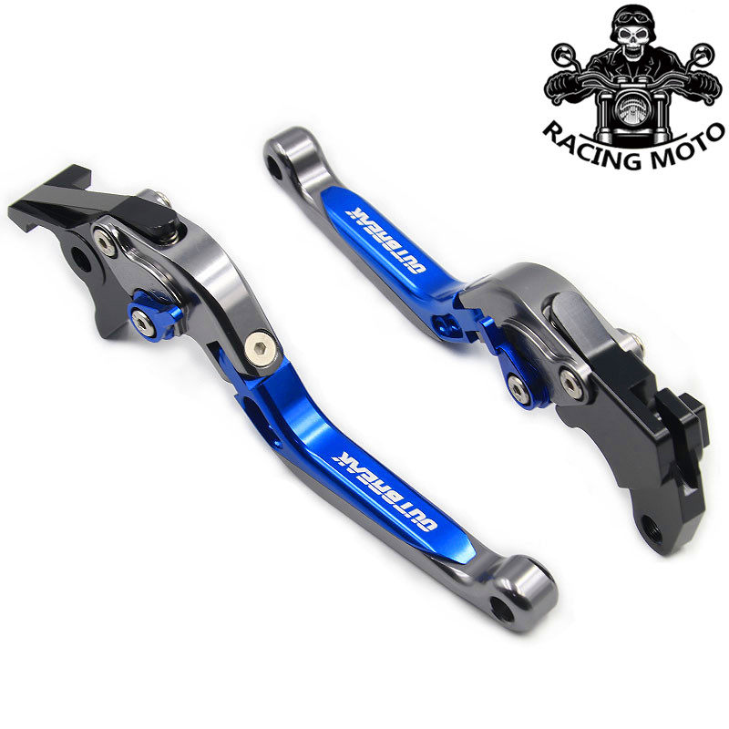 Argent Bleu Rouge - Leviers De Frein Et D'embrayage Pliables Et