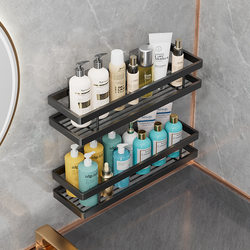 New bathroom bathroom storage rack without punching kitchen seasoning storage rack toilet washing and home use