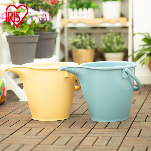 Alice GDB-8 large 8L resin bucket gardening watering pot portable pot watering tip bucket