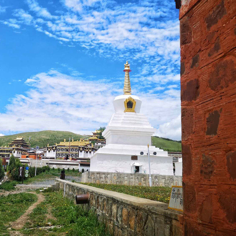 兰州到甘南5天4晚旅游江迭公路扎尕那若尔盖花湖拉卜楞寺8人小团