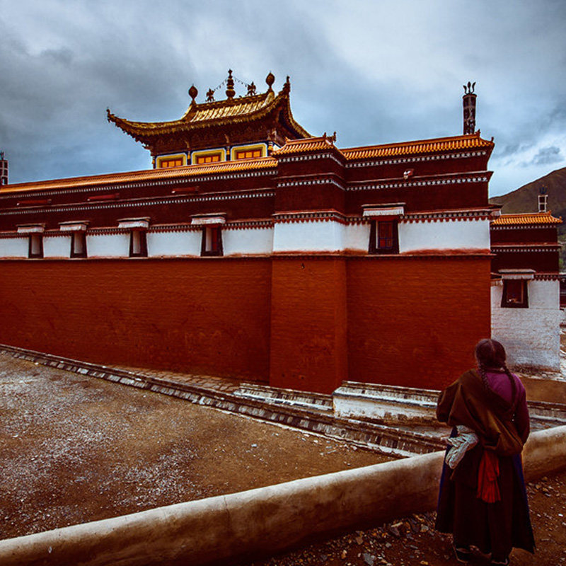 8人小团 甘南4天3晚旅游纯玩兰州扎尕那花湖拉卜楞寺穿越江迭公路