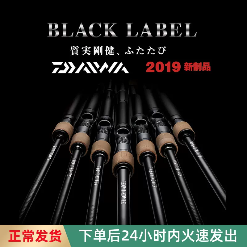 Daiwa达亿瓦黑标black Label远投泛用路亚竿直