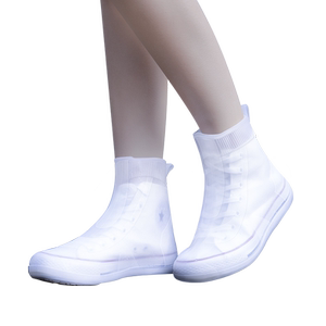 
Rain boots for men and women waterproof anti-slip rain boots cover rainproof wear-resistant children's rain boots silicone water shoes