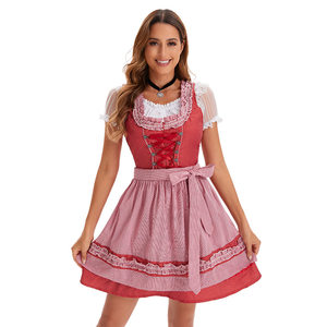 
2025 New Adult Ladies German Oktoberfest Clothing Holiday Party Dress Suit Women