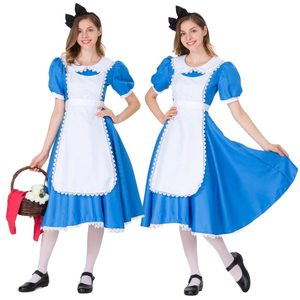 Foreign Trade European and American Women's Dress Halloween COS clothing Erisi maid dress stage performance clothing women's clothing
