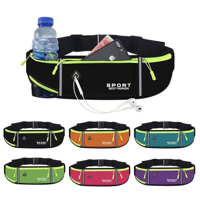 New Waist Bag For Men And Women Sports Running Change Invisible Large 