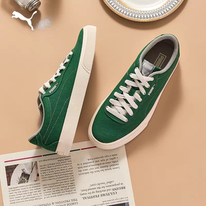 
Green breathable canvas sneakers for men and women PUMA casual white shoes IV-60 390425