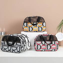 Waterproof Toiletry Bag for Men and Women, Trendy Travel Storage Handbag, Large Capacity, High-End