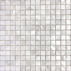 Ultra-White Natural Shell Mosaic Tiles Balcony Seamless Self-Adhesive Wall Stickers Bathroom Background Wall Bathroom Wall Tiles
