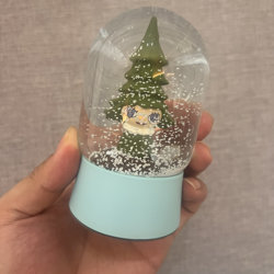 Japanese Christmas Tree Yoshitomo Nara Nara Yoshitomo Crystal Ball Mori No Ko Aomori Dog Desktop Ornament